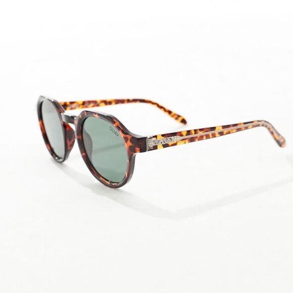 Quay Another Round 48mm Polarized Round Sunglasses NWOT - Picture 5 of 10